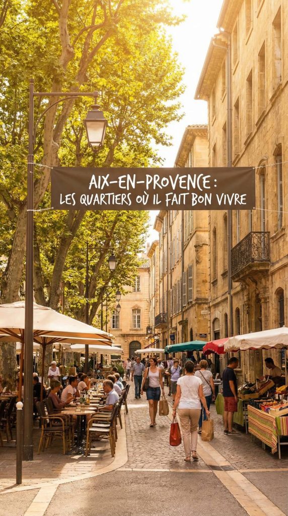 Aix en Provence : les quartiers où il fait bon vivre