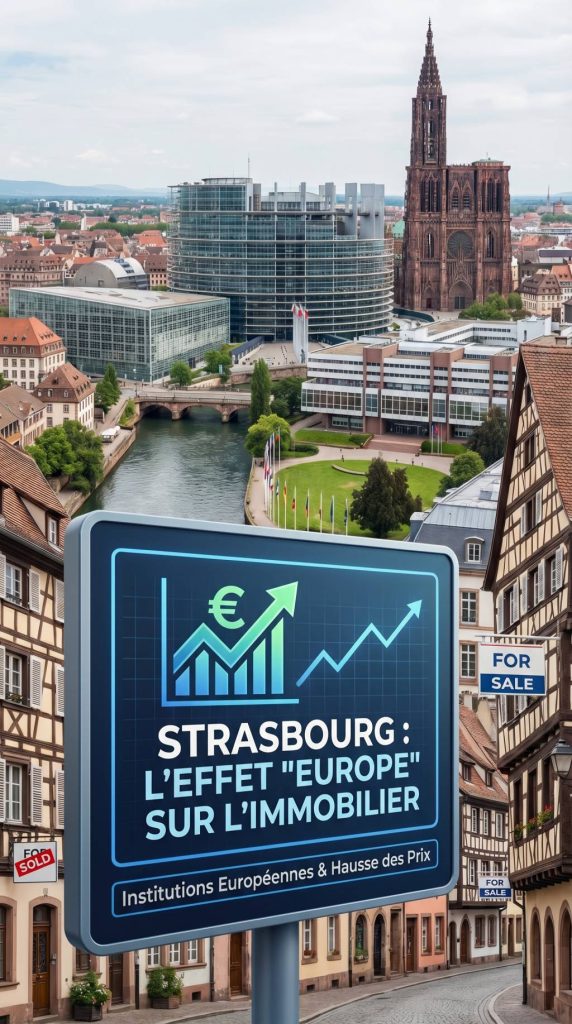 Strasbourg : l’impact des institutions européennes sur le prix de l’immobilier